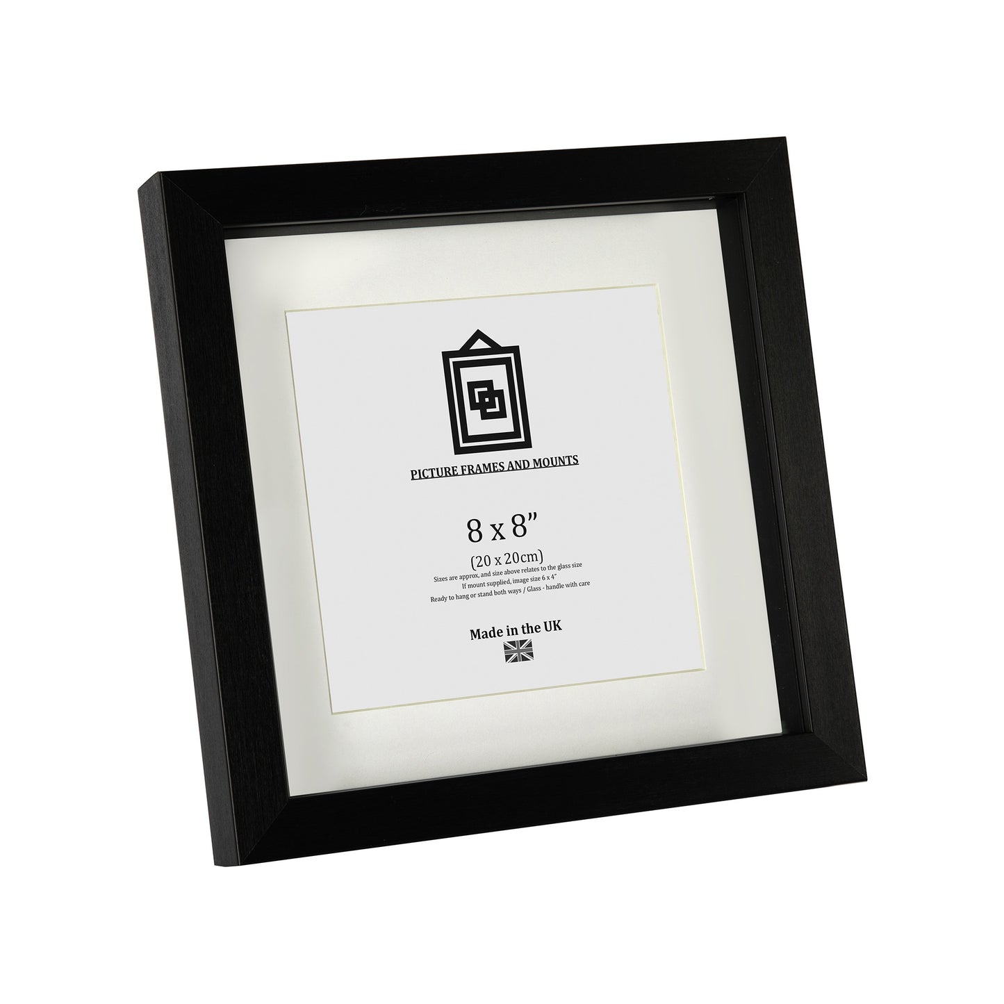 Deep Box Frame - Black - Perfect for showcasing 3-D images and objects