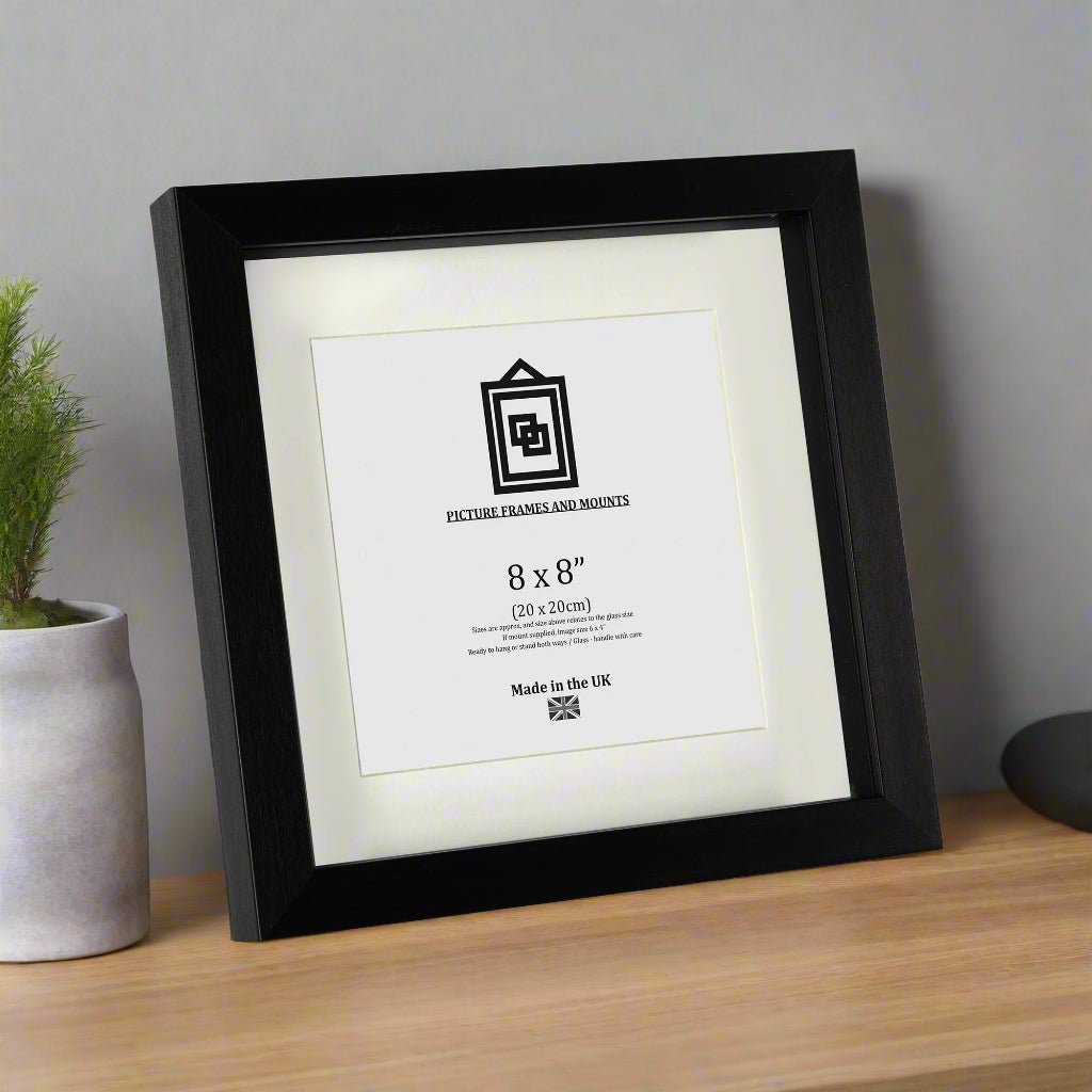 Deep Box Frame - Black - Perfect for showcasing 3 - D images and objectsFramesBoho Photo