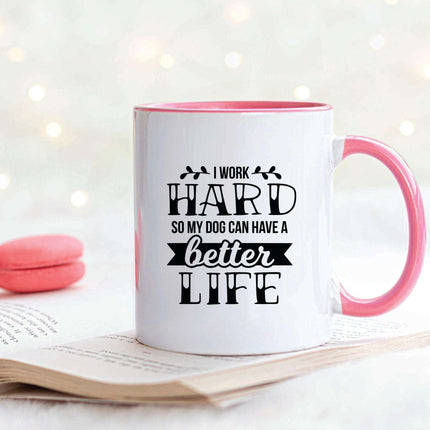 Dog Work - Personalised Photo MugMugsBoho Photo