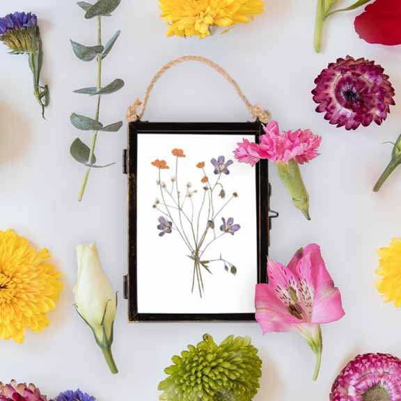Glass Hanging Frame - Various SizesFramesBoho Photo