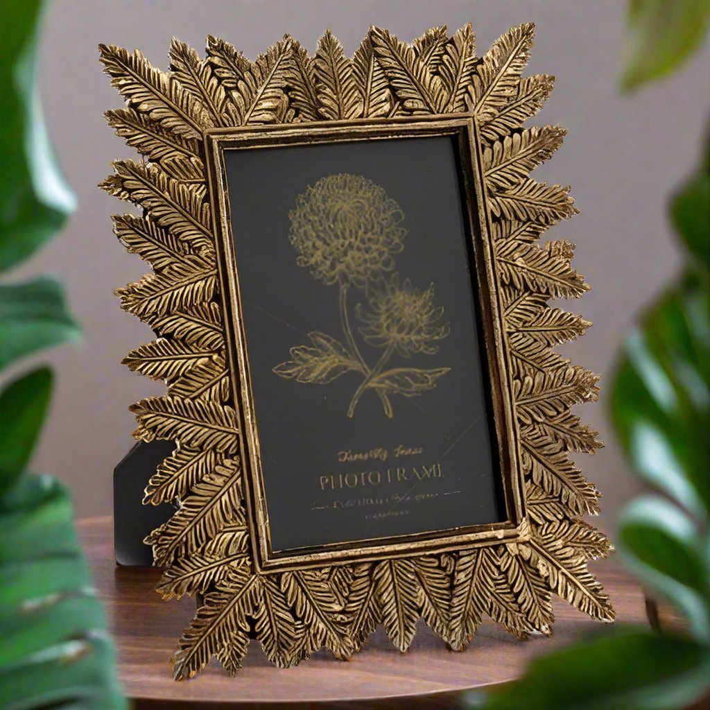 Gold Leaf Photo Frame 6x4 (15x10cm)FramesBoho Photo