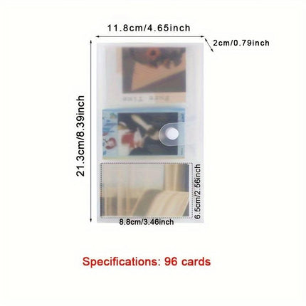 Instax Mini Photo Album - Holds 96Boho Photo