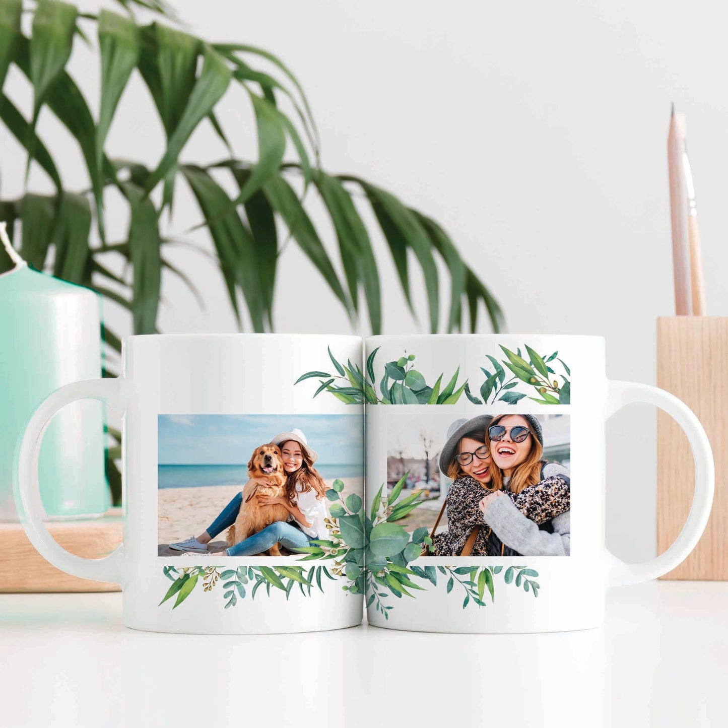 Botanical - Personalised Photo MugBoho Photo