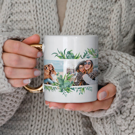 Botanical - Personalised Photo Mug - Boho Photo