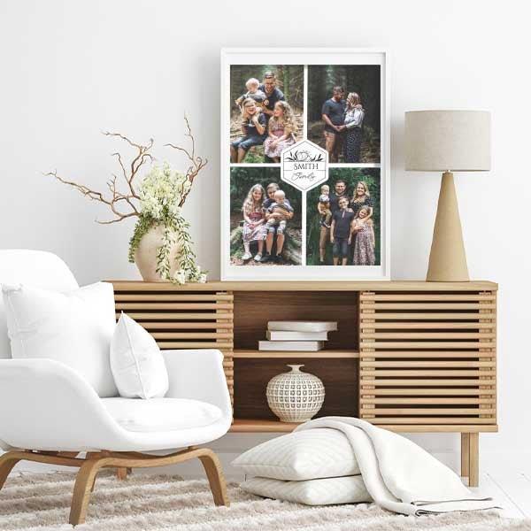 Family Poster - 12x16 - 4 imagesBoho Photo