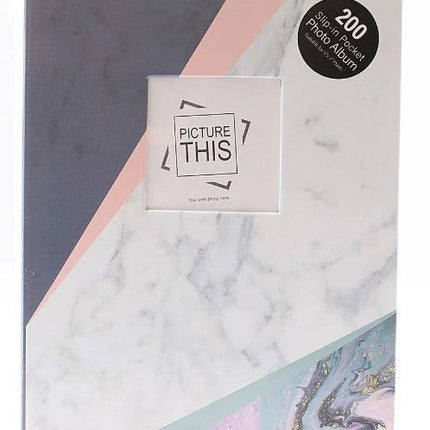 100 - 7x5 - Marble Design Photo AlbumPhoto AlbumsBoho Photo