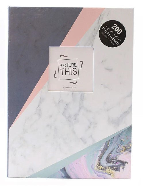 100 - 7x5 - Marble Design Photo AlbumPhoto AlbumsBoho Photo