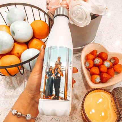 Photo Water Bottle - Optional Text