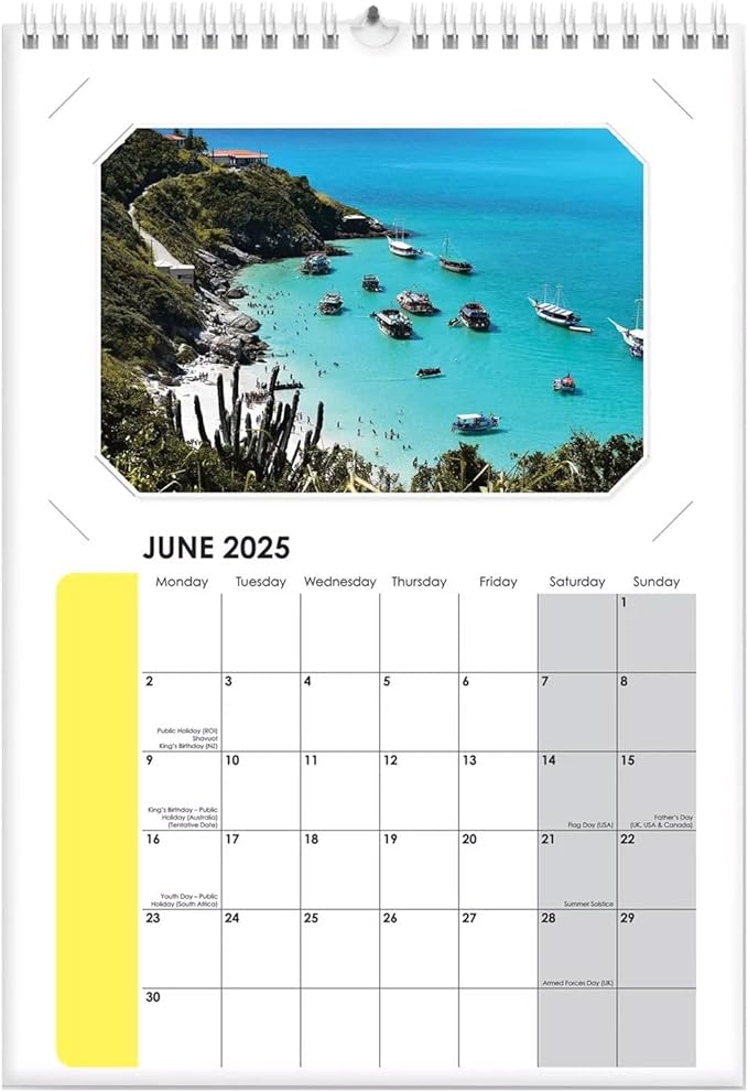 2025 Calendar - Photo InsertsCalendarBoho Photo