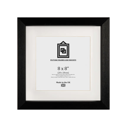 Deep Box Frame - Black -  Perfect for showcasing 3-D images and objects