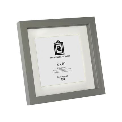 Deep Box Frame - Grey -  Perfect for showcasing 3-D images and objects