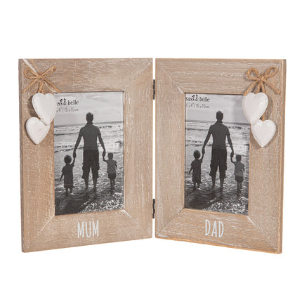 Mum & Dad Double Frame