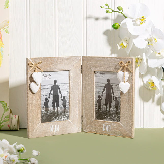 Mum & Dad Double Frame