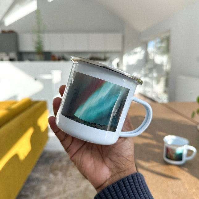 Rectangle Photo - Personalised Camping Cup