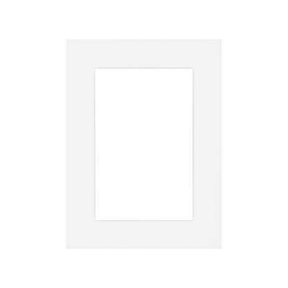 Photo Frame Mounts - Smooth White - Various Sizes