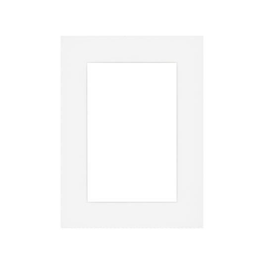 Photo Frame Mounts - Smooth White - Various Sizes