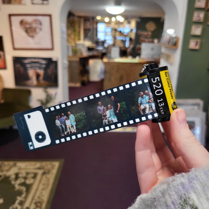Film Camera Roll Keychain
