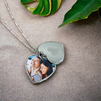 Photo Locket - Heart Necklace
