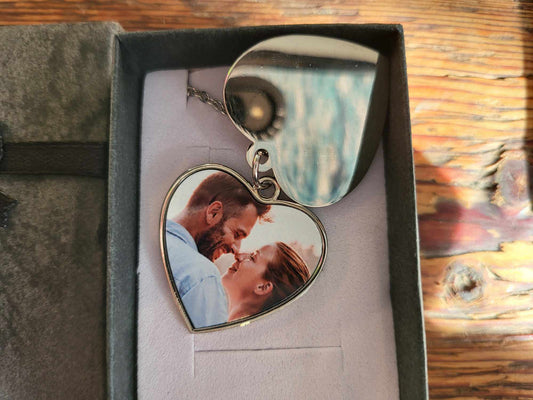 Photo Locket - Heart Necklace