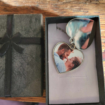 Photo Locket - Heart Necklace