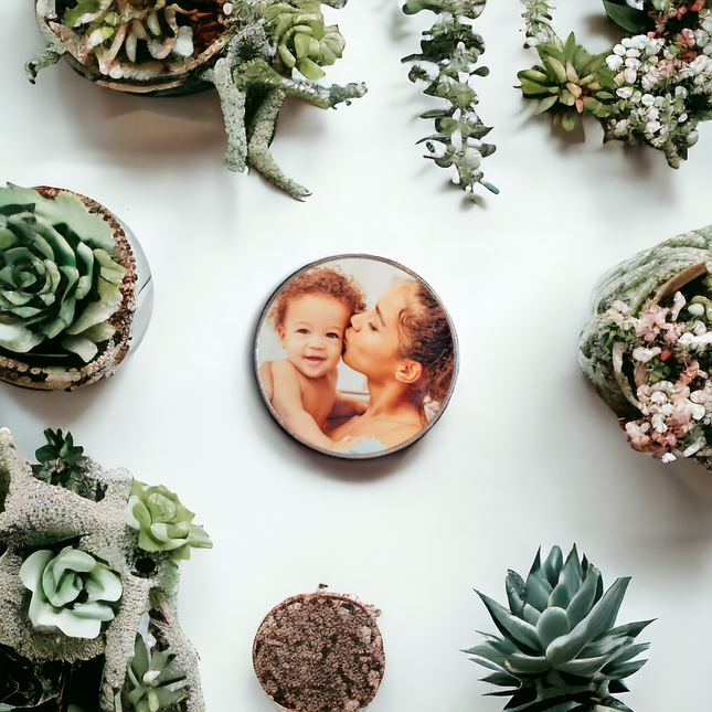 Cirlce Photo Magnet