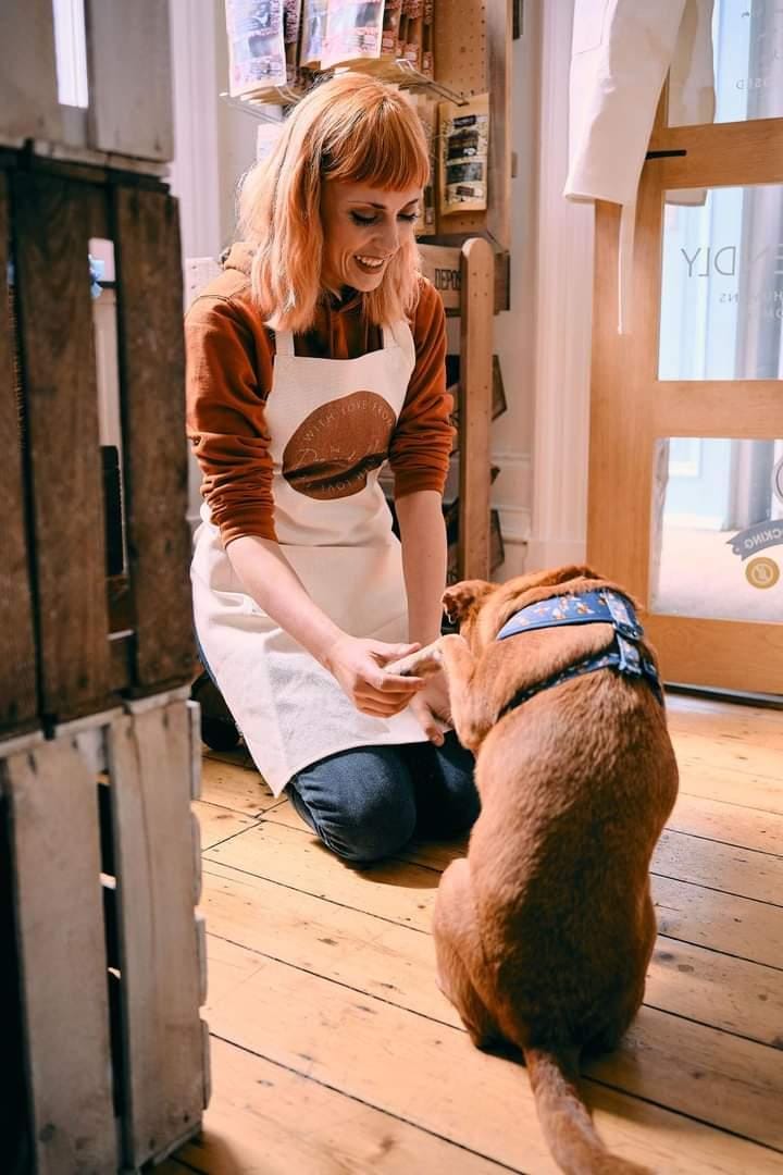 Personalised Apron with Pocket - Optional TextApronBoho Photo