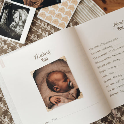 Baby Journal - First Steps EditionPhoto AlbumsBoho Photo