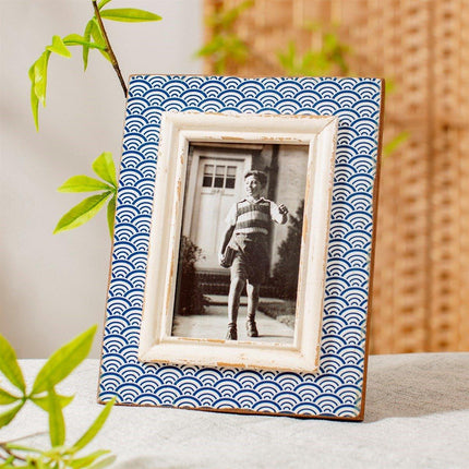 Blue Wave Photo Frame - 4x6in (10x15cm)FramesBoho Photo