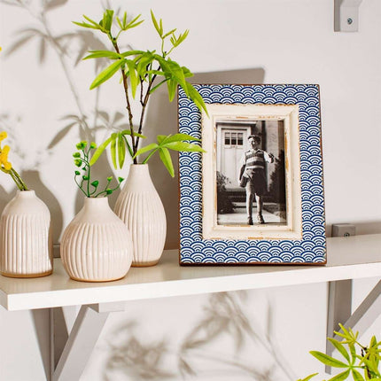 Blue Wave Photo Frame - 4x6in (10x15cm)6x4 FrameBoho Photo