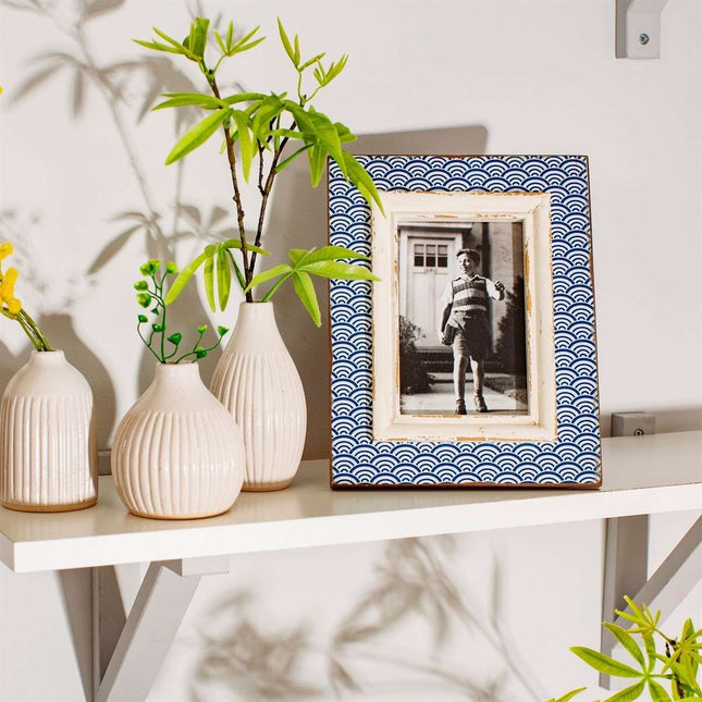 Blue Wave Photo Frame - 4x6in (10x15cm)6x4 FrameBoho Photo
