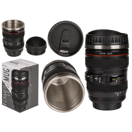 Camera Lens Style Travel CupSeasonal & AccessoriesBoho Photo