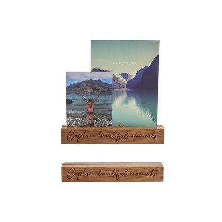 Capture Beautiful Moments Photo Block - Boho Photo