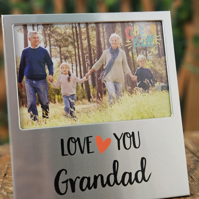 Cheerful Grandad Photo Frame (6 x 4)FramesBoho Photo