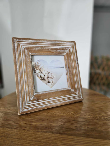 China Fir Frame for 4 x 4 photoFramesBoho Photo