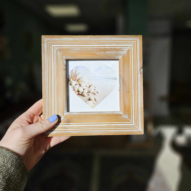 China Fir Frame for 4 x 4 photoFramesBoho Photo