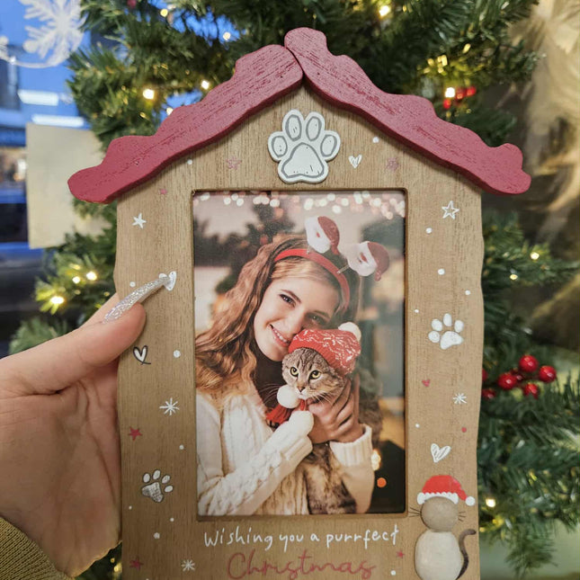 Christmas Home Pet FrameSeasonal FramesBoho Photo