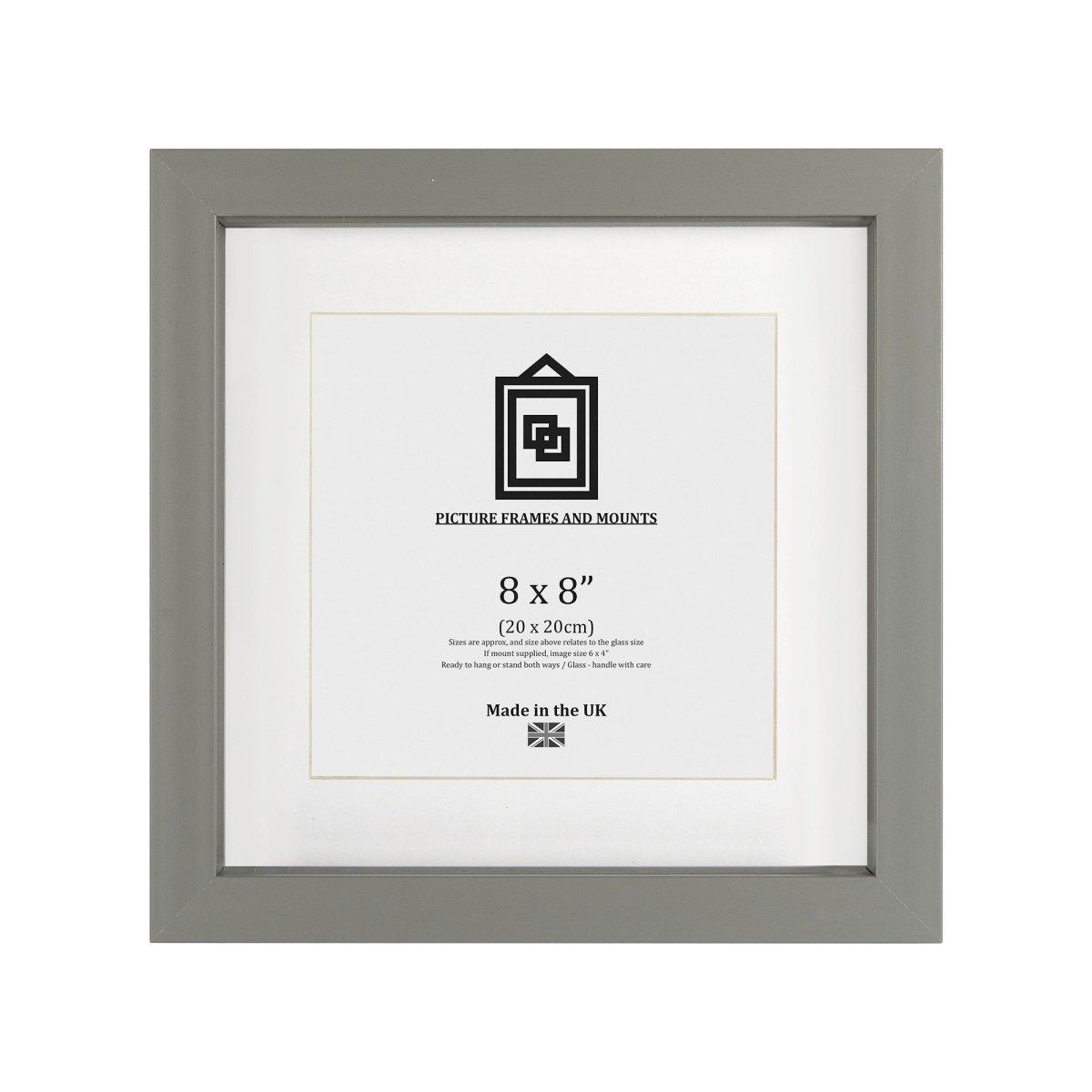 Deep Box Frame - Grey - Perfect for showcasing 3 - D images and objectsFramesBoho Photo