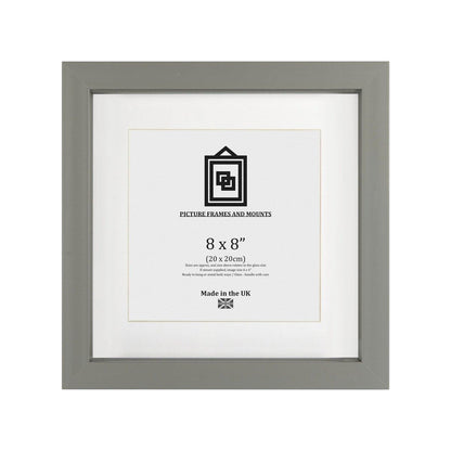 Deep Box Frame - Grey - Perfect for showcasing 3 - D images and objectsFramesBoho Photo