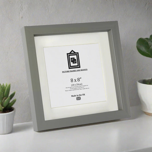 Deep Box Frame - Grey - Perfect for showcasing 3-D images and objectsPhoto FrameBoho Photo