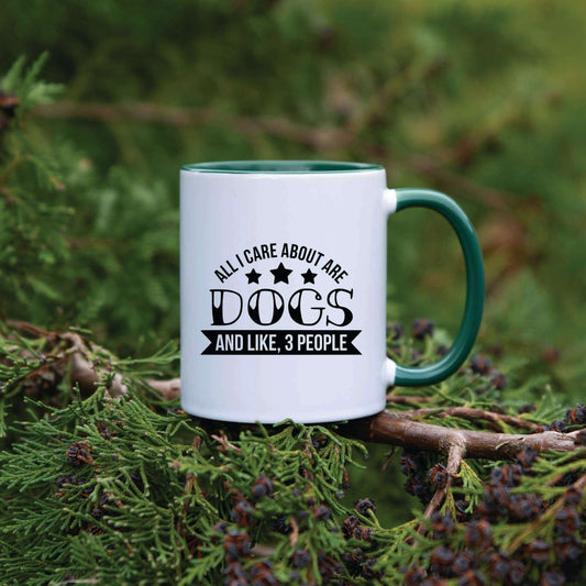 Dogs Only - Personalised Photo Mug - Boho Photo