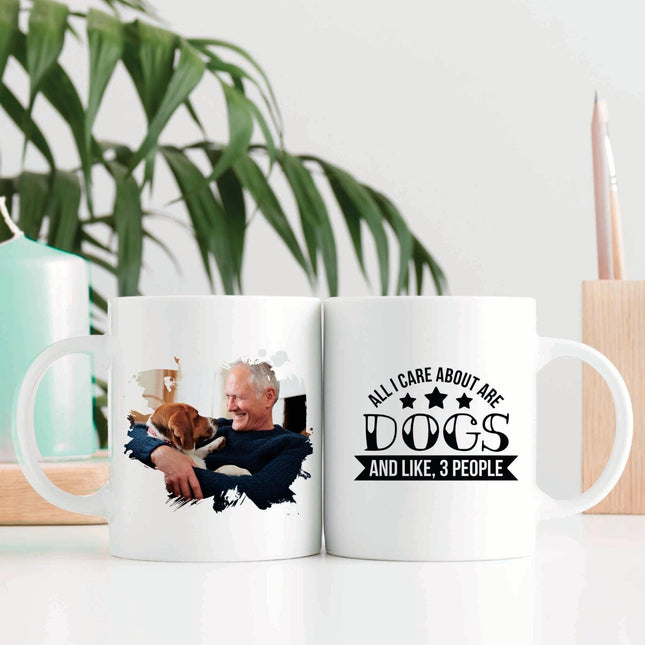 Dogs Only - Personalised Photo MugBoho Photo