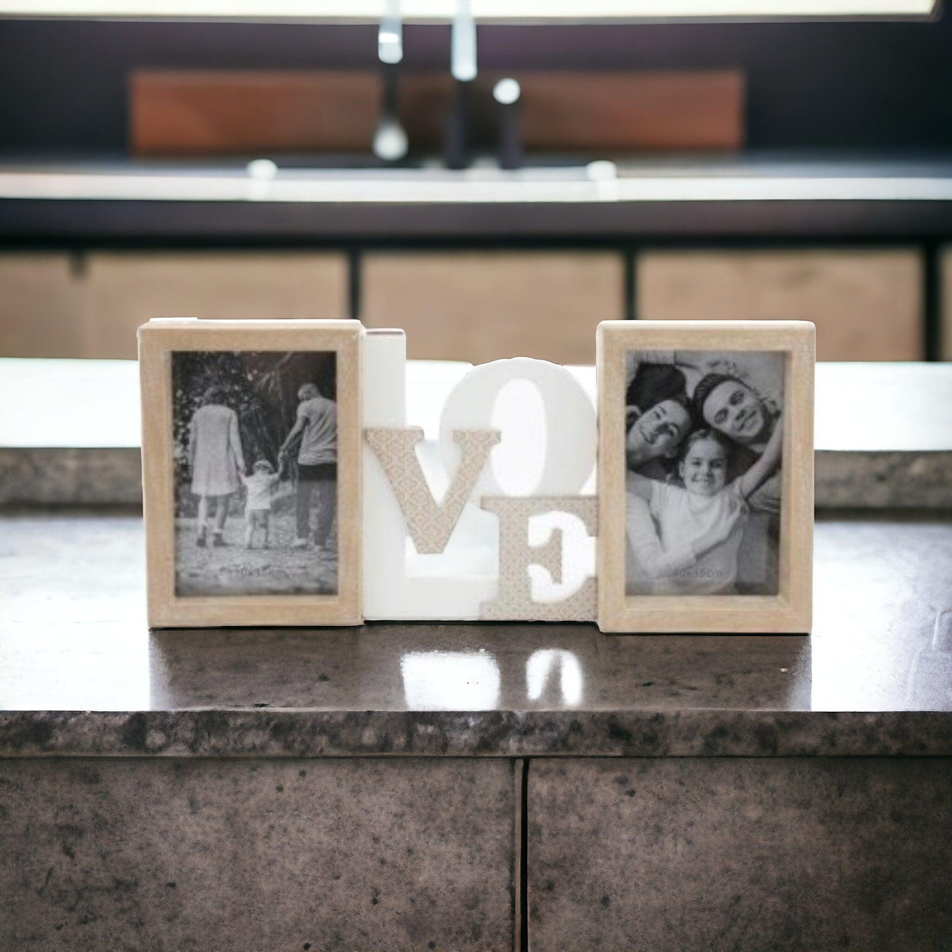 Double Love Wooden Frame - 4x6inch - 10x15cmFramesBoho Photo