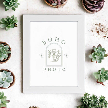 Everest White - Plain White Frame - Various SizesFramesBoho Photo