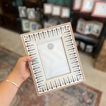 Every Day -Black & White Pattern Photo Frame7x5 FramesBoho Photo