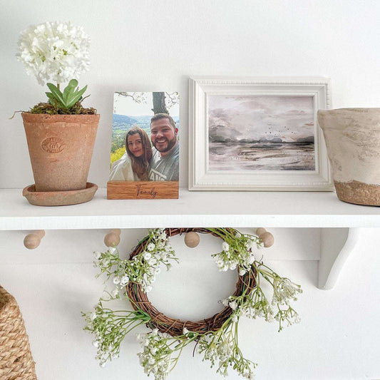 Family Photo Block FrameFramesBoho Photo