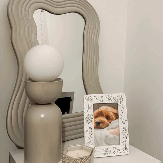 Flower Imprint Frame - 6x46x4 FrameBoho Photo