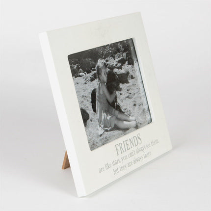 Friends Like Stars 6x4" Photo Frame - White & GreyFramesBoho Photo