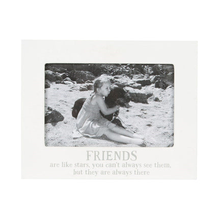 Friends Like Stars 6x4" Photo Frame - White & GreyFramesBoho Photo