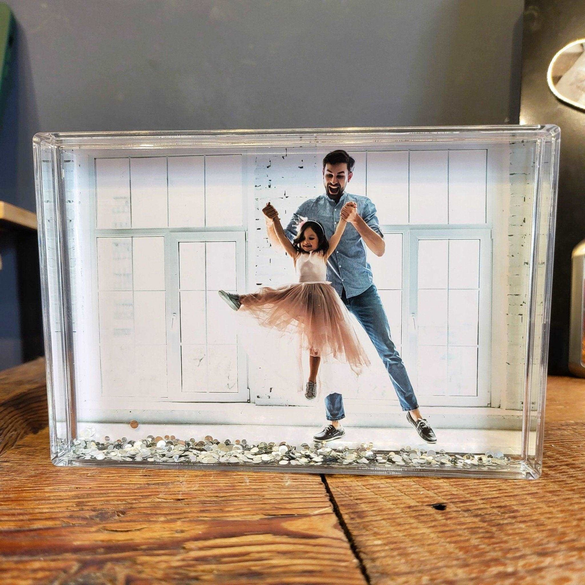 Glitter Block Frame - 6x4in (15x10cm) - Boho Photo