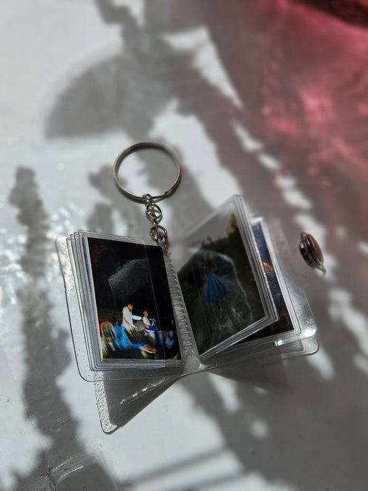 Glitter Photo Album KeyringKeyringsBoho Photo